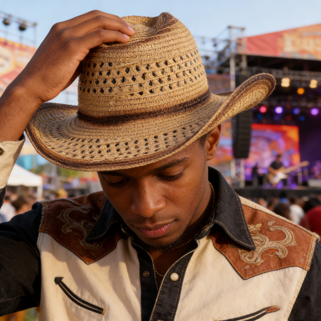 1PC Straw Western Cowboy Hat H - Cowboy Hat Straw のレビューと価格