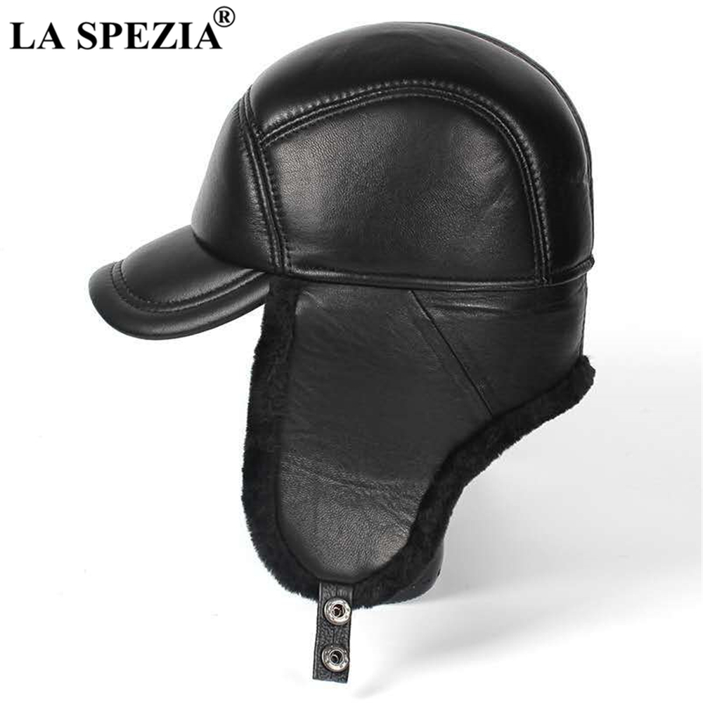 LA SPEZIA Winter Hat Men Genui - Winter Trapper Hat のレビューと価格