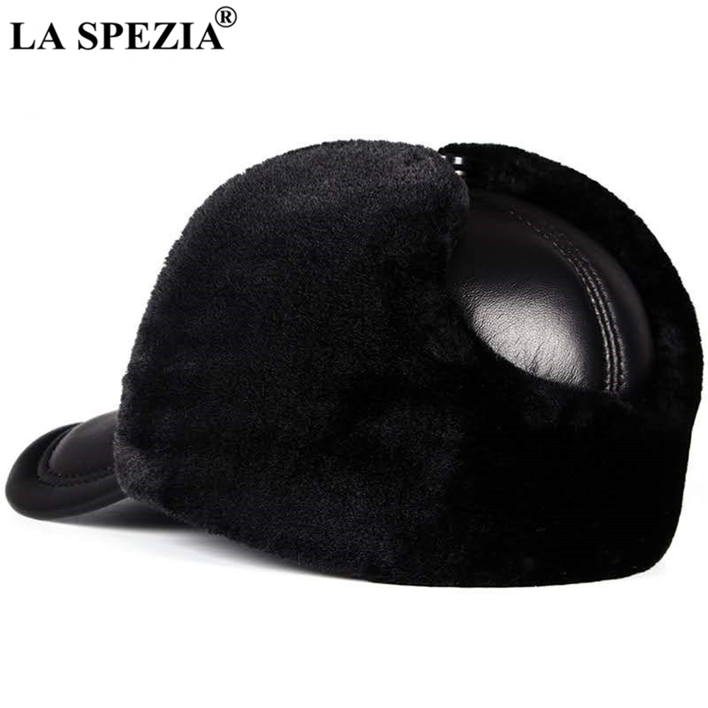LA SPEZIA Winter Hat Men Genui - Winter Trapper Hat のレビューと価格
