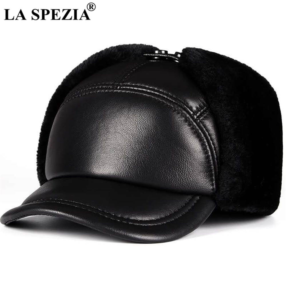 LA SPEZIA Winter Hat Men Genui - Winter Trapper Hat のレビューと価格