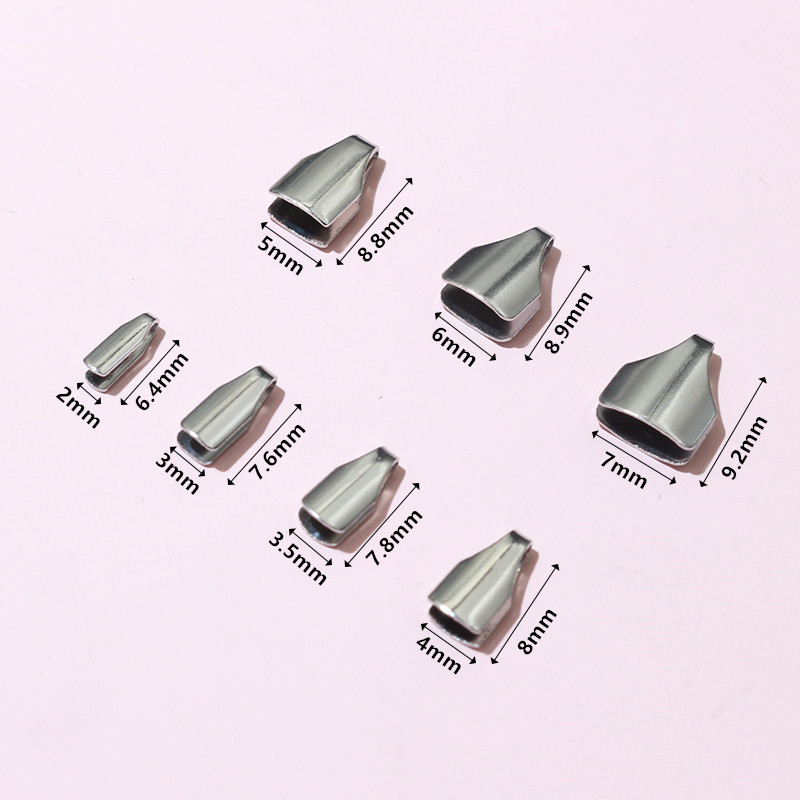 100pcs Stainless Steel 2-7mm F - Snapback Hat Flat のレビューと価格