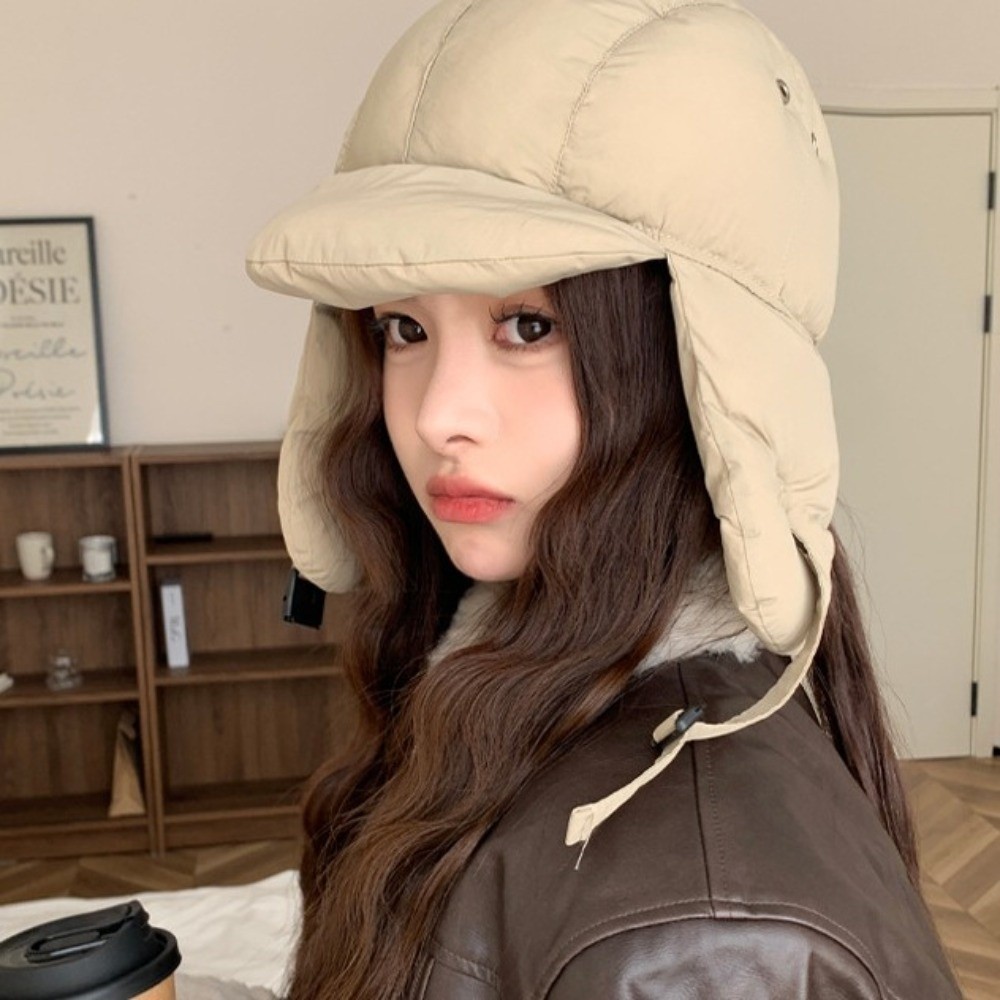 Solid Color Padded Bomber Hats - Trapper Hat Ear Flap のレビューと価格