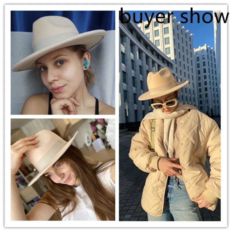 Fedora Hat Women Winter Hats f - Fedora Hat Wool のレビューと価格