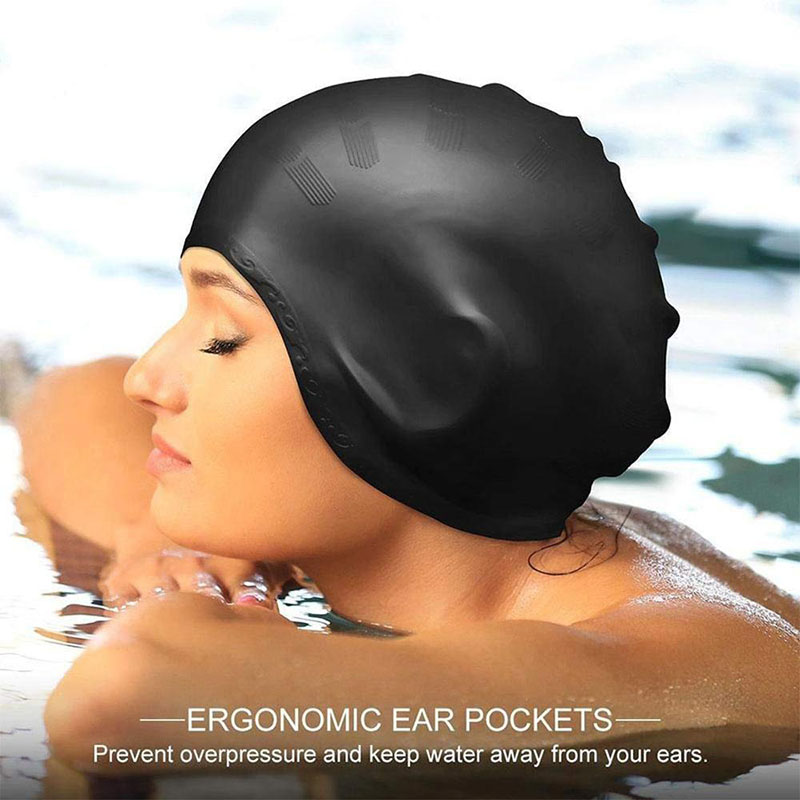 Adults Swimming Caps Men Women - Swim Hat Silicone のレビューと価格