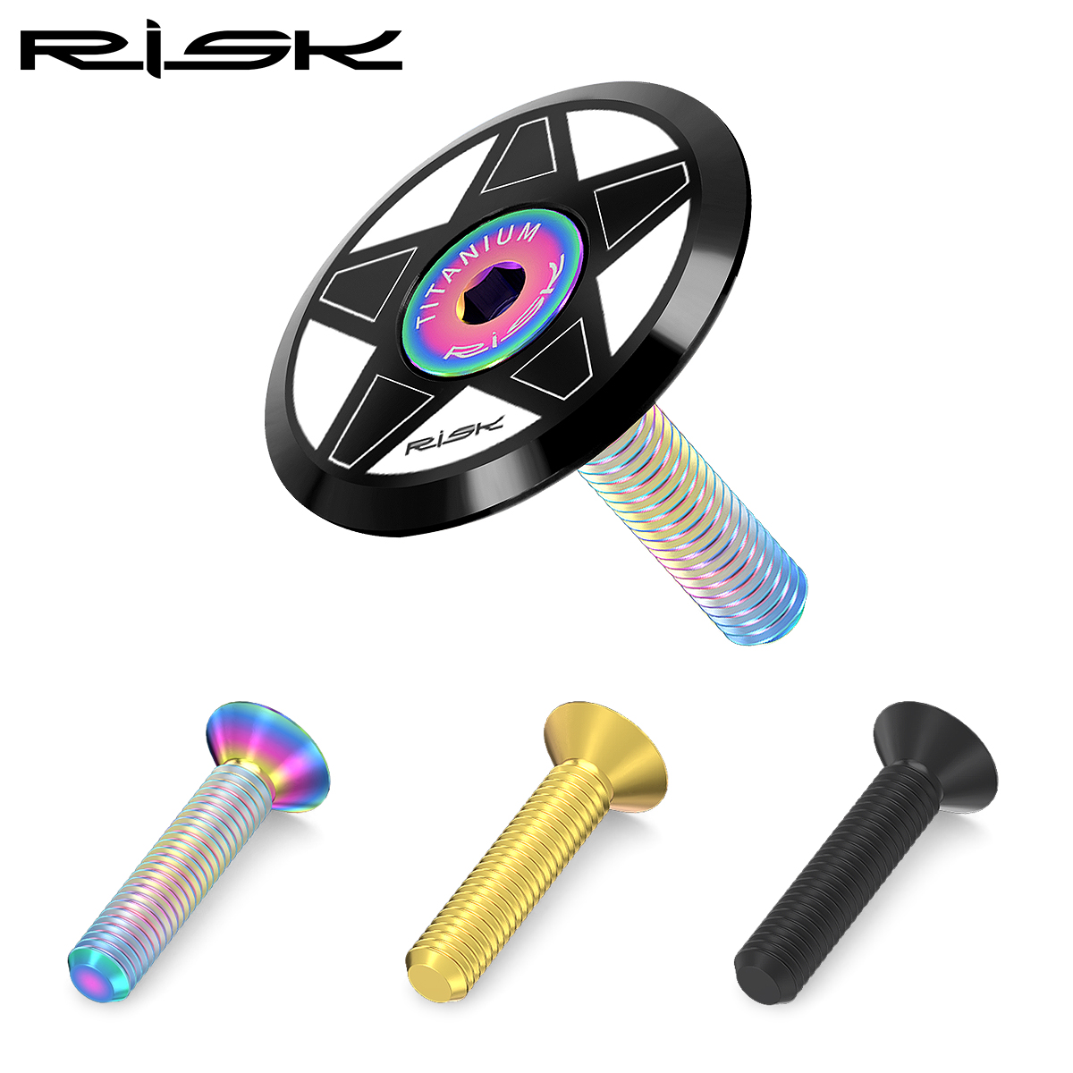 RISK 1pc Bicycle Titanium Allo - Snapback Hat Flat のレビューと価格