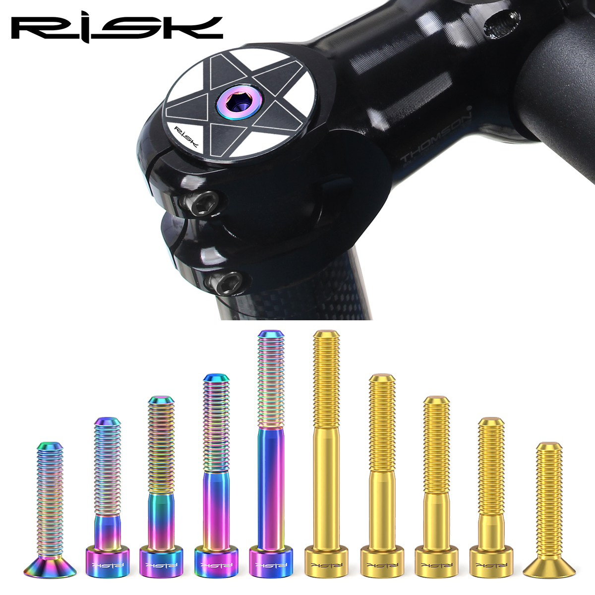 RISK 1pc Bicycle Titanium Allo - Snapback Hat Flat のレビューと価格
