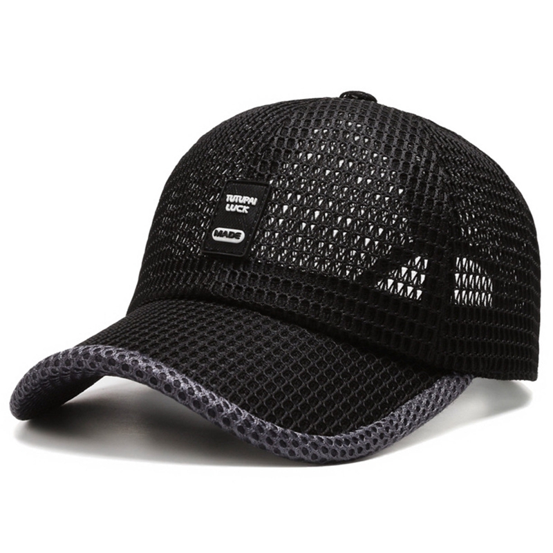 Men Women Summer Full Mesh Qui - Trucker Cap Mesh のレビューと価格