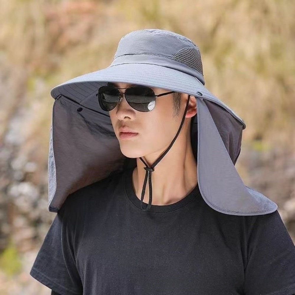 Fashion Cloth Men Sun Hat Big  - Bucket Hat Cotton のレビューと価格