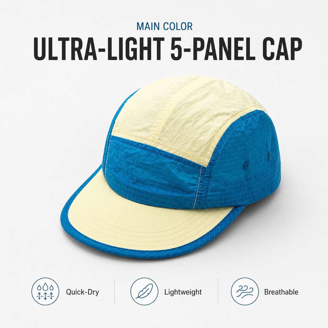 Unisex 5 Panel Camp Cap Ripsto - Corduroy Cap 5 Panel のレビューと価格
