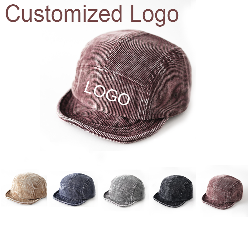 Retro Old Corduroy 5-panel Sho - Corduroy Cap 5 Panel のレビューと価格