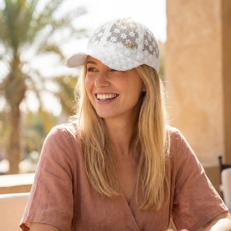 Adjustable Lace Flower Thin Ba - Baseball Cap Structured のレビューと価格