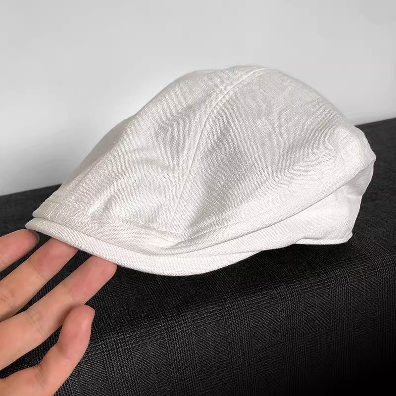 Vintage Linen Newsboy Cap Brea - Newsboy Cap Ivy のレビューと価格