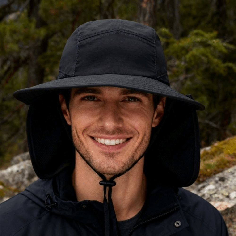 Fashion Wide Brim Outdoor Sun  - Bucket Hat Cotton のレビューと価格