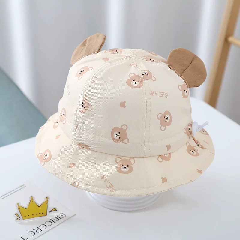 Spring 2026 New Cartoon Bear R - Bucket Hat Cotton のレビューと価格