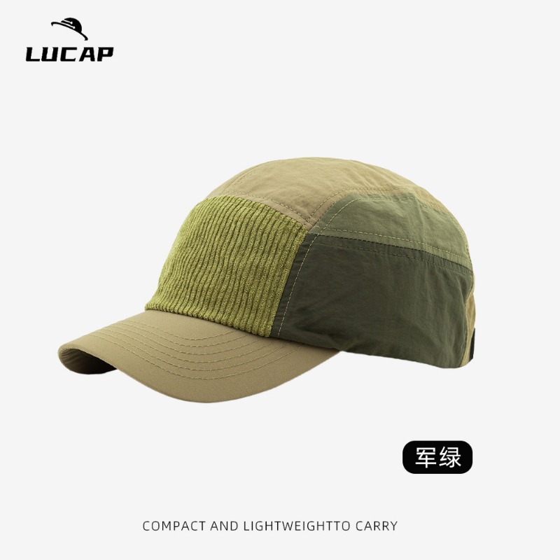 Custom Embroidered Logo Color  - Corduroy Cap 5 Panel のレビューと価格