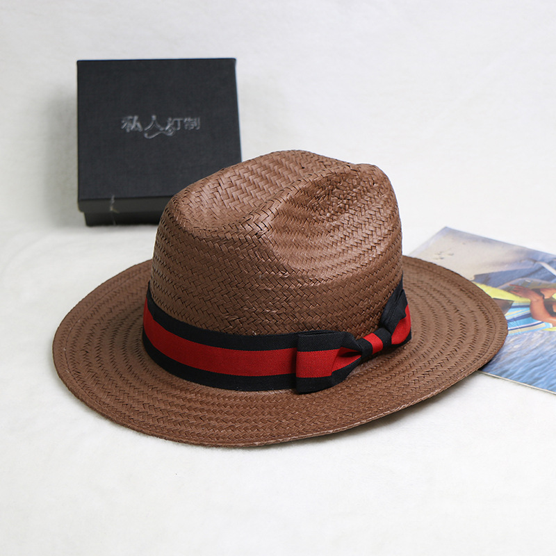Hand Woven Straw Hat Jazz Cowb - Cowboy Hat Straw のレビューと価格