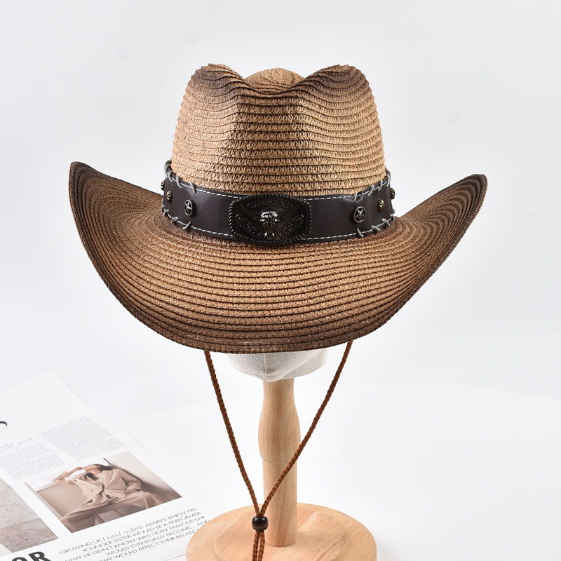Summer Western Cowboy Straw Ha - Cowboy Hat Straw のレビューと価格