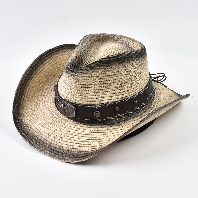 Summer Western Cowboy Straw Ha - Cowboy Hat Straw のレビューと価格