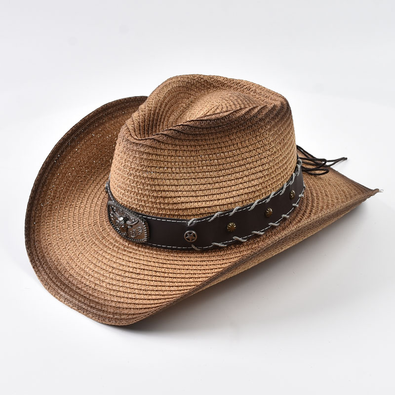 Summer Western Cowboy Straw Ha - Cowboy Hat Straw のレビューと価格