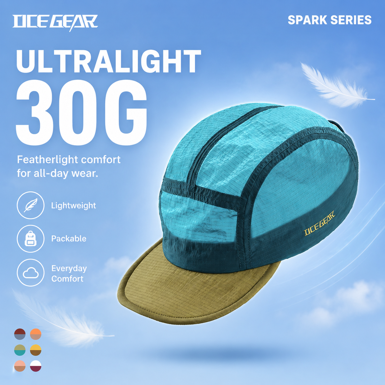 30g Ultralight 5 Panel Hiking  - Corduroy Cap 5 Panel のレビューと価格
