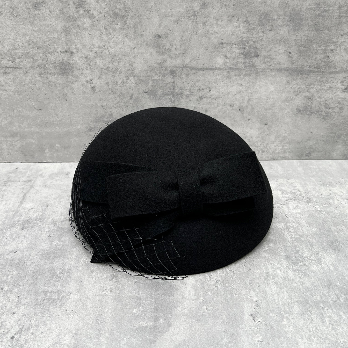 French Elegant Mesh-Bow Wool B - Beret French Wool のレビューと価格