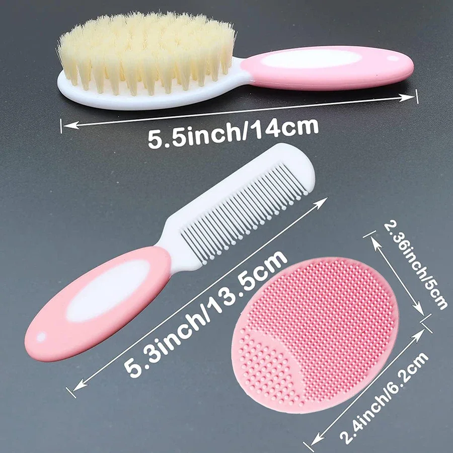 Baby Hair Brush Set for Newbor - Swim Hat Silicone のレビューと価格
