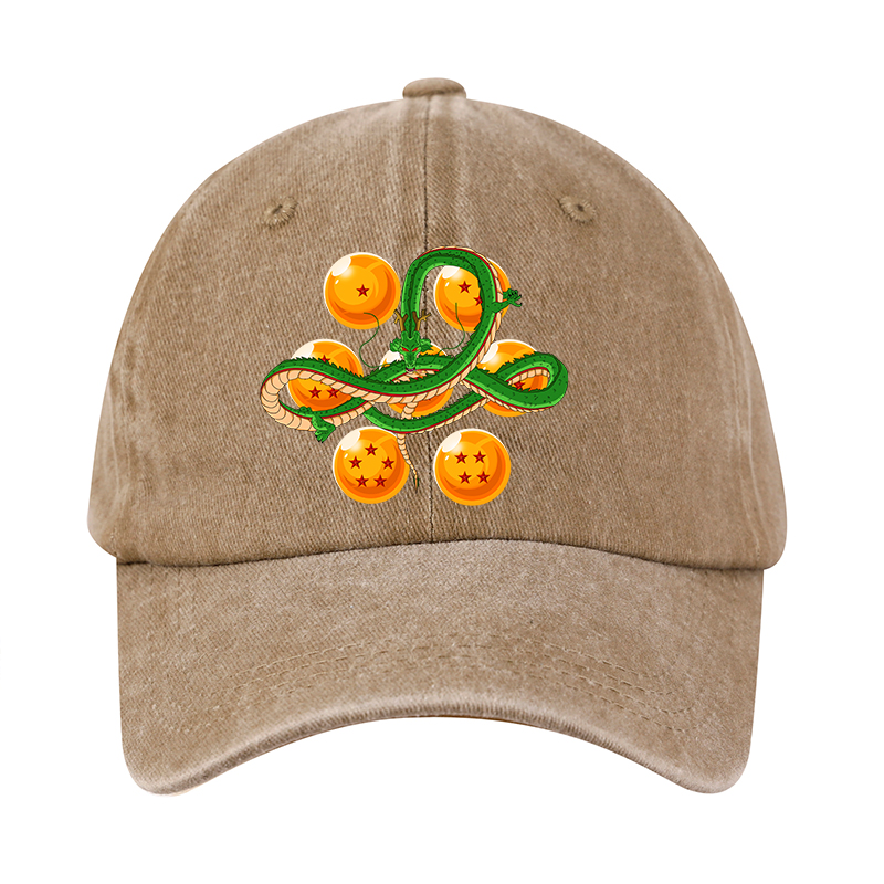 Dragon Ball Washed Baseball Ca - Dad Hat Cotton のレビューと価格