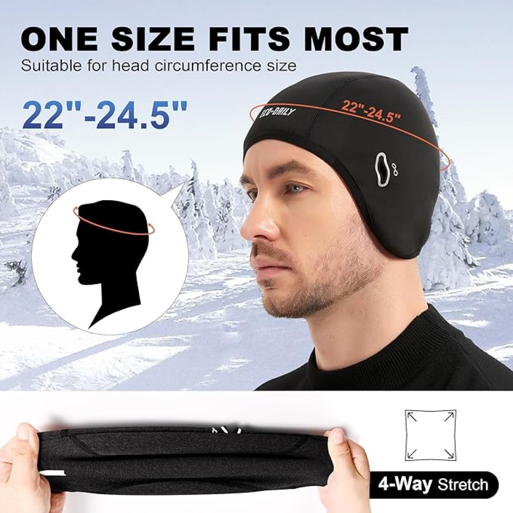 Winter Skull Cap Helmet Liner, - Skull Cap Helmet Liner のレビューと価格