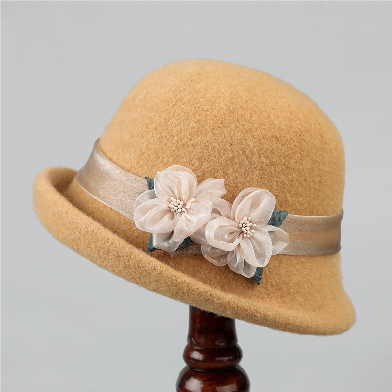 French Vintage Wool Beret - Ro - Beret French Wool のレビューと価格