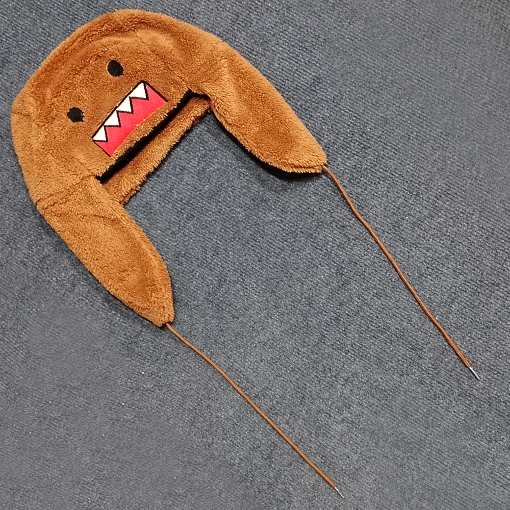 Cartoon Monster Faux Fur Trapp - Trapper Hat Ear Flap のレビューと価格
