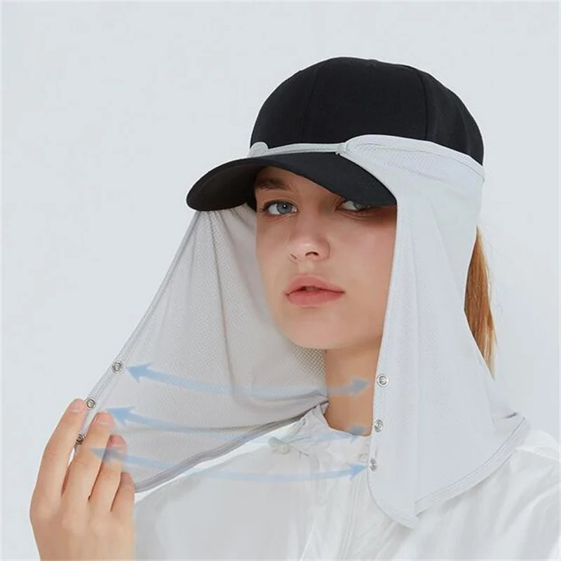 Quick Drying Fishing Cap Face  - Visor Sun Hat のレビューと価格