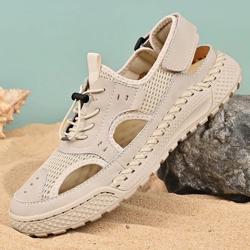 Sandals Men Tide 2025 Summer N - Snapback Hat Flat のレビューと価格