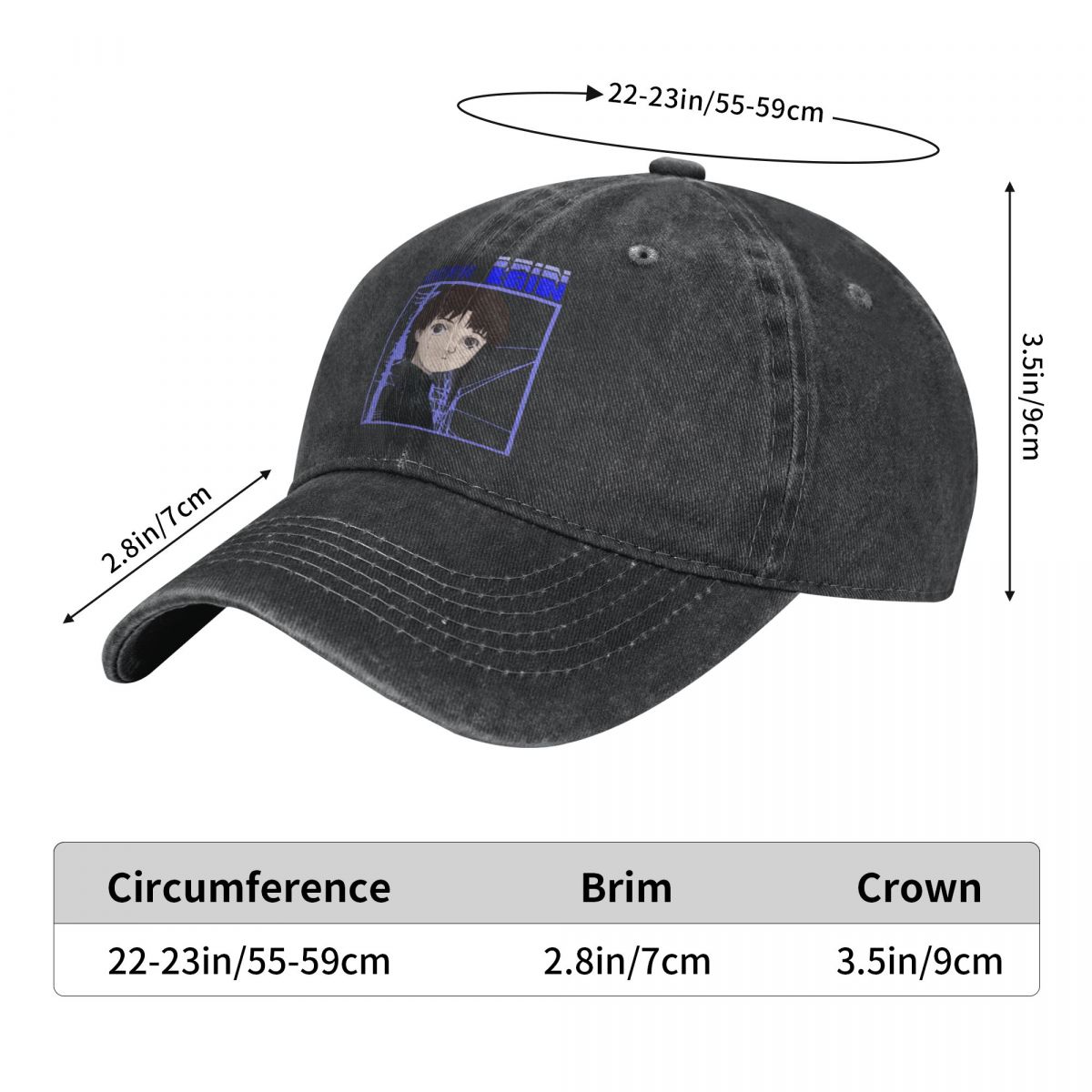 Washed Men's Baseball Cap Blue - Golf Cap Dad のレビューと価格