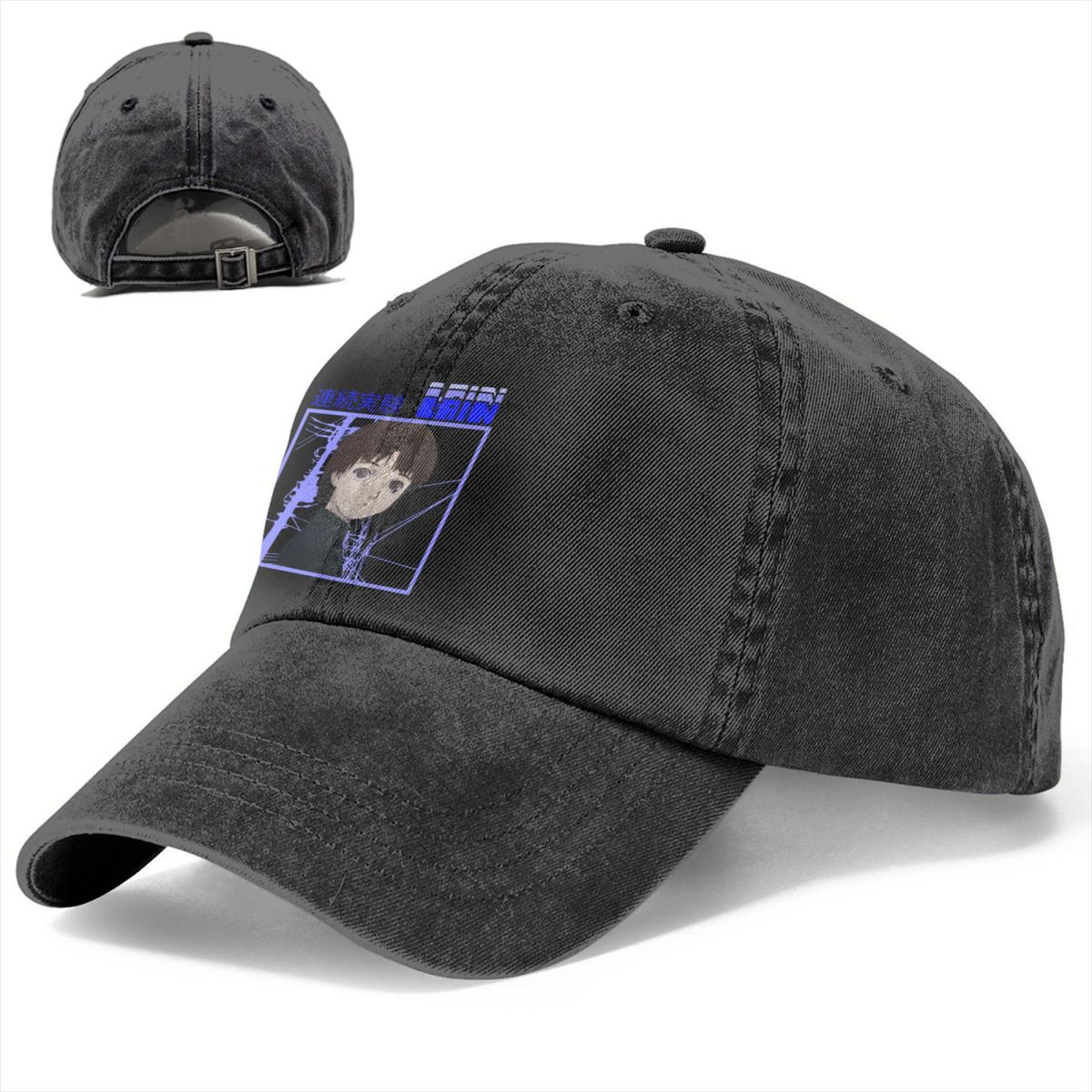 Washed Men's Baseball Cap Blue - Golf Cap Dad のレビューと価格