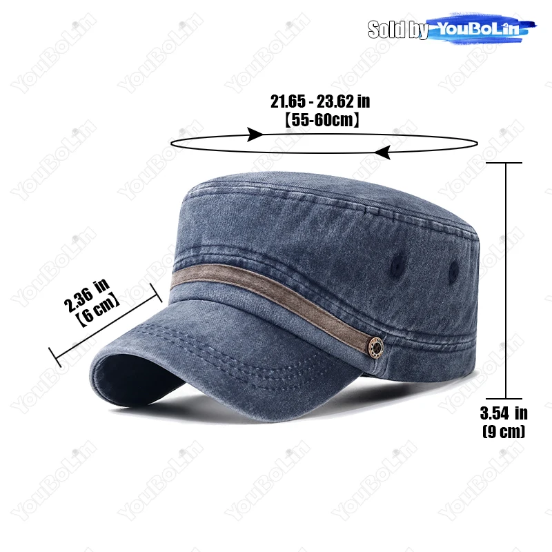 Washed hat, old cotton flat ha - Dad Hat Cotton のレビューと価格
