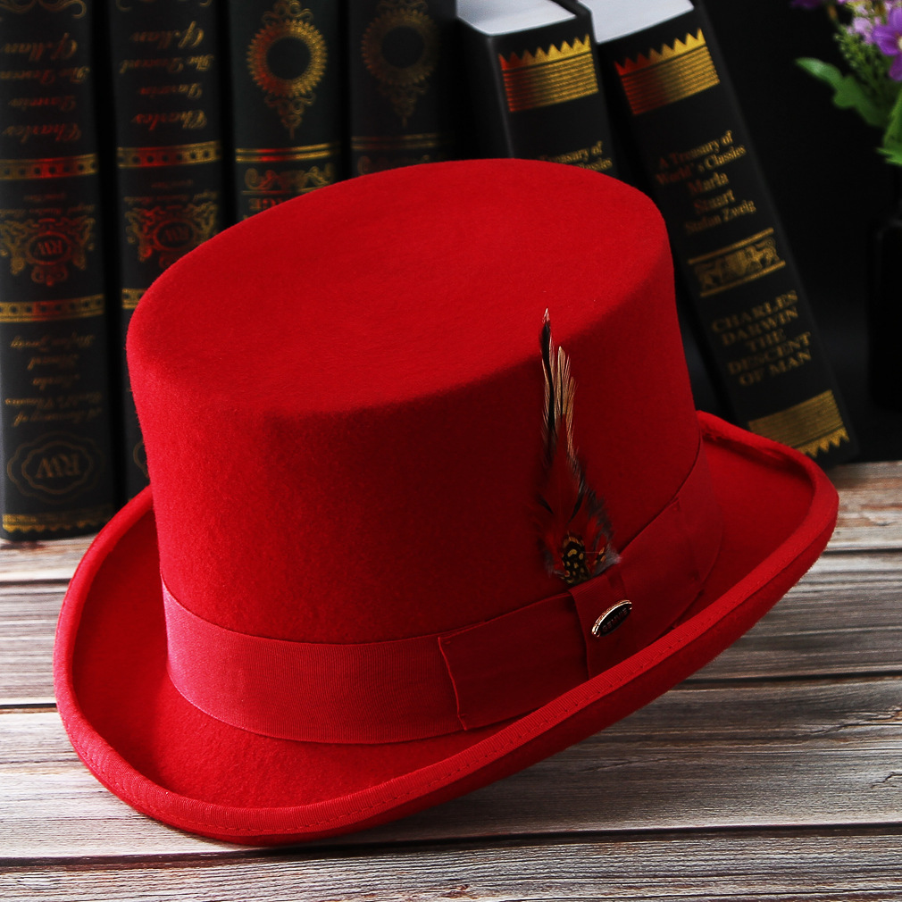 New Men Hat 100% Wool Fedora H - Fedora Hat Wool のレビューと価格