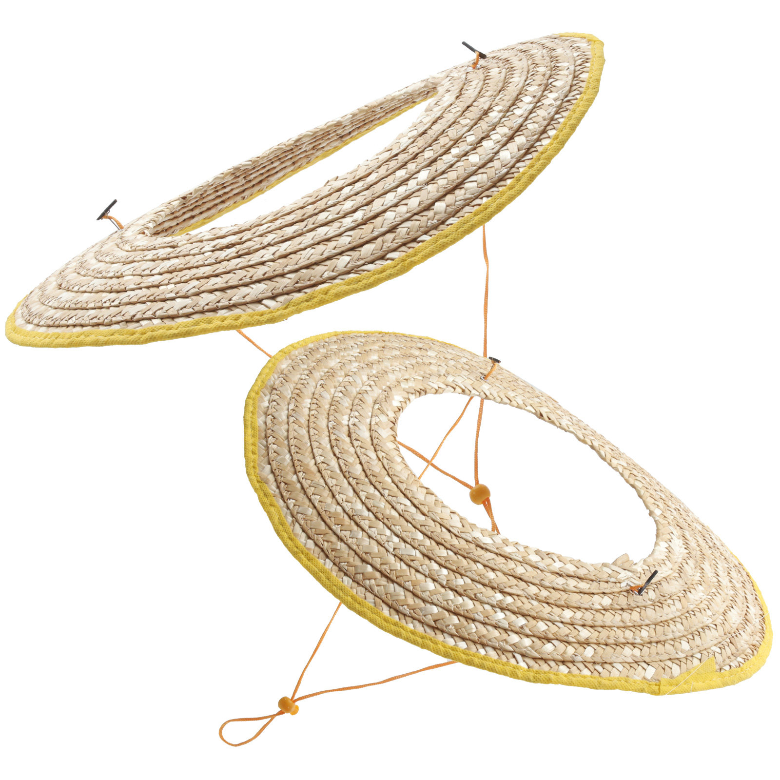 2Pcs Hard Hat Shade Straw Sun  - Sun Hat Wide Brim のレビューと価格
