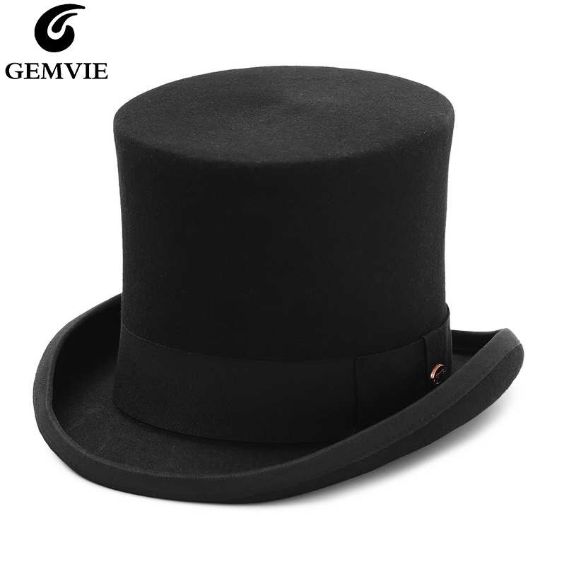 GEMVIE 17cm 100% Wool Felt Top - Fedora Hat Wool のレビューと価格