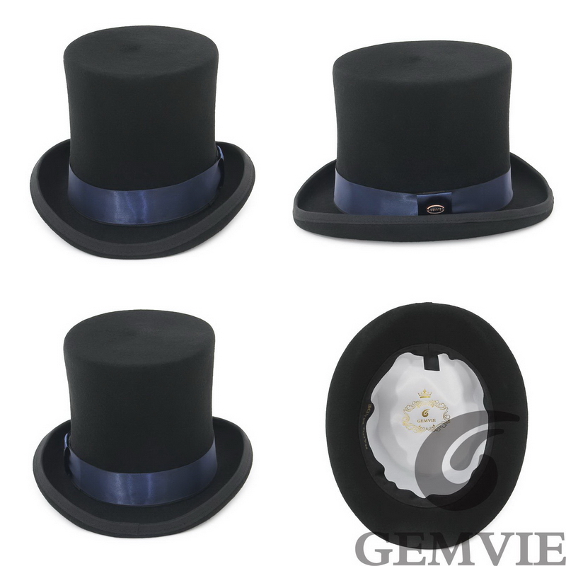 GEMVIE 17cm 100% Wool Felt Top - Fedora Hat Wool のレビューと価格