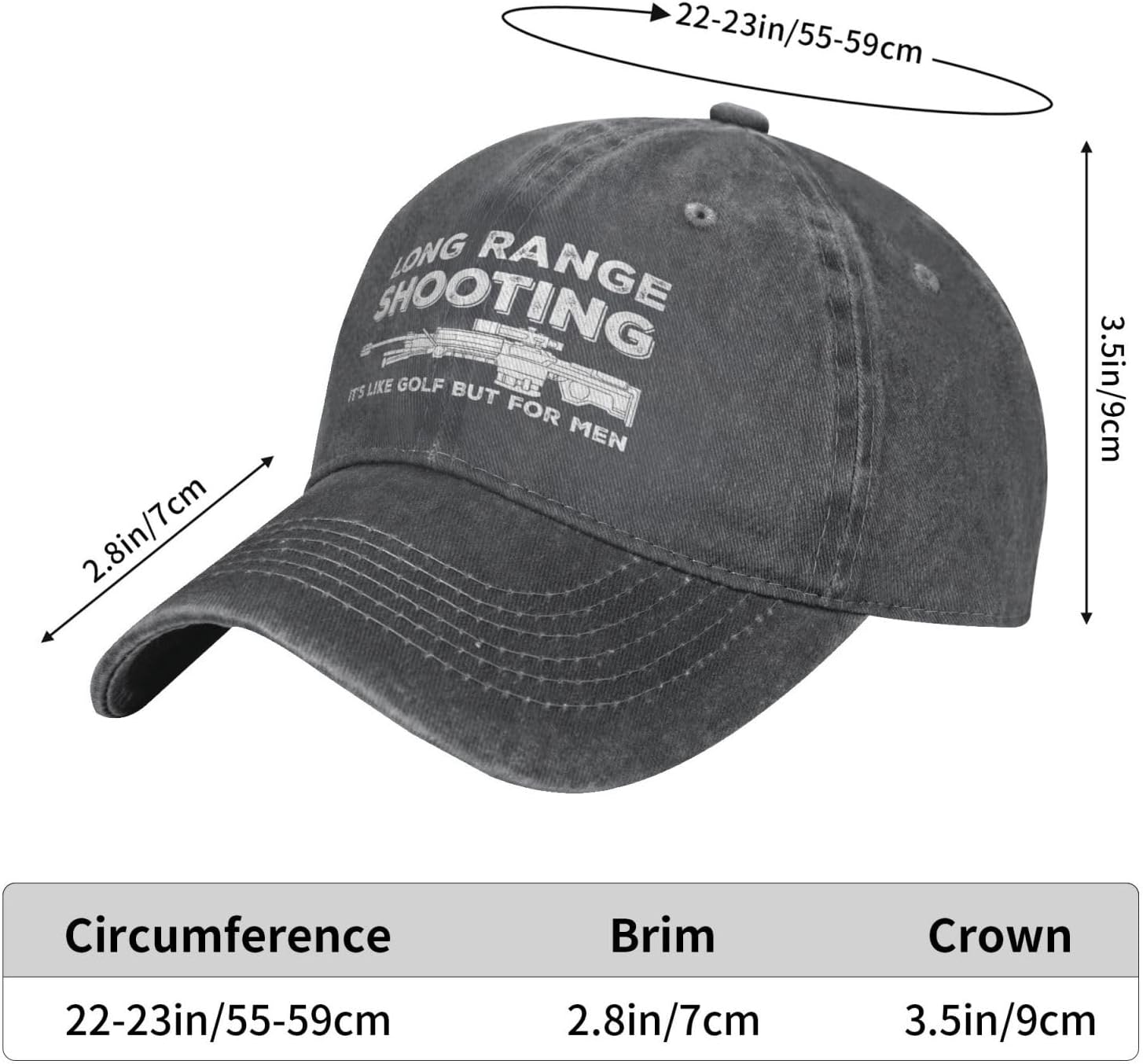 Funny Hat Long Ranges Shooting - Golf Cap Dad のレビューと価格