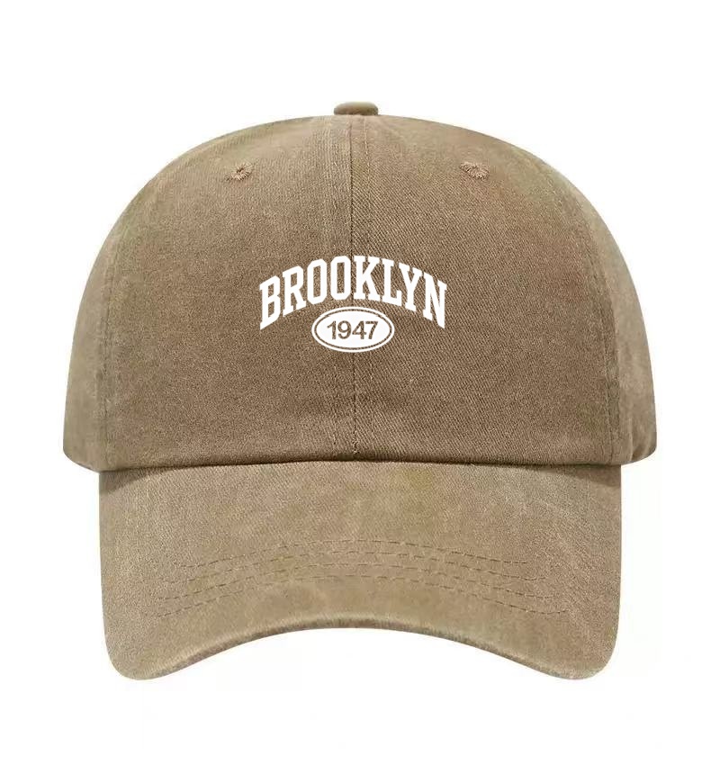 Brooklyn 1947 Printed Washed C - Golf Cap Dad のレビューと価格