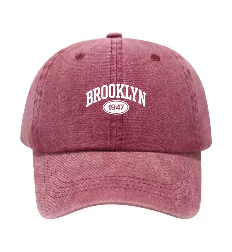 Brooklyn 1947 Printed Washed C - Golf Cap Dad のレビューと価格