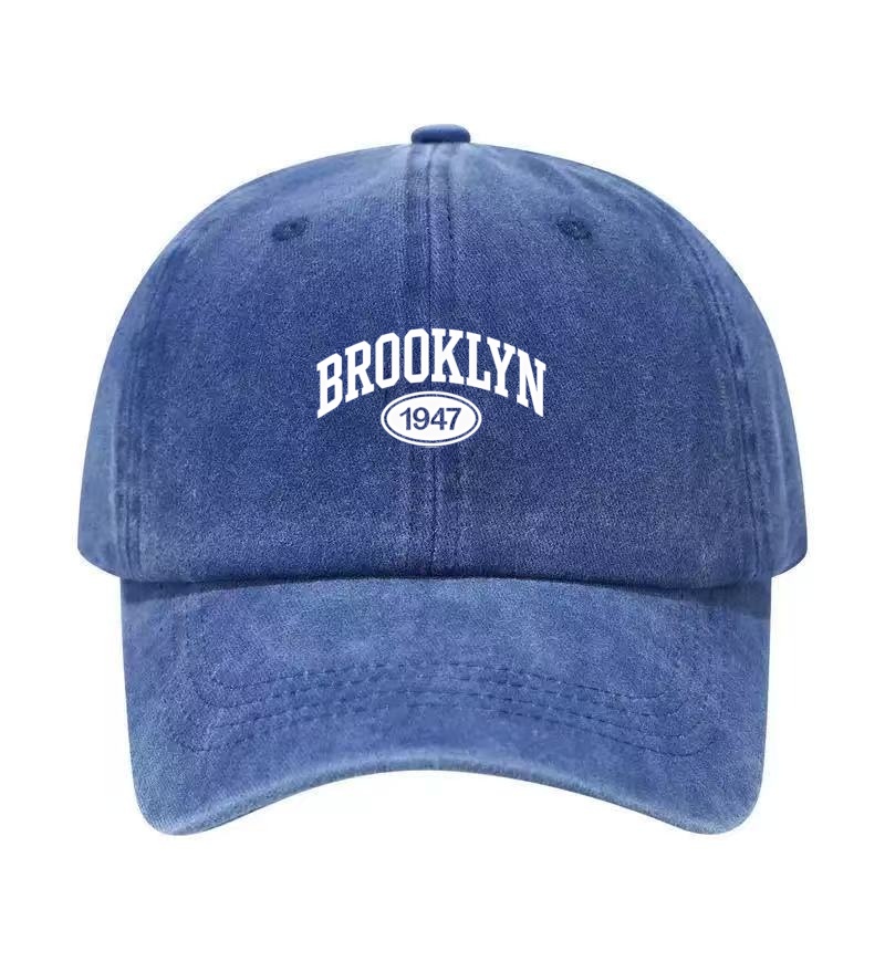 Brooklyn 1947 Printed Washed C - Golf Cap Dad のレビューと価格
