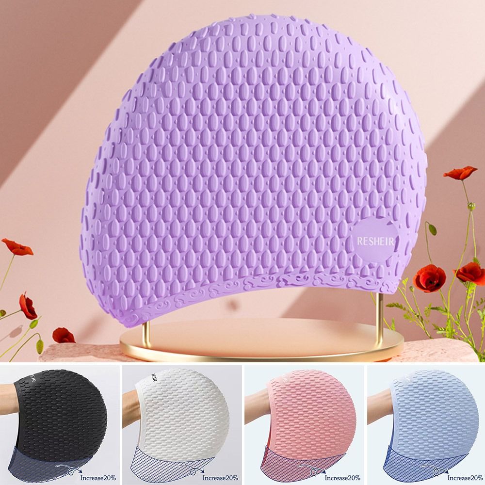 Elastic Summer Swimming Cap Wa - Swim Hat Silicone のレビューと価格