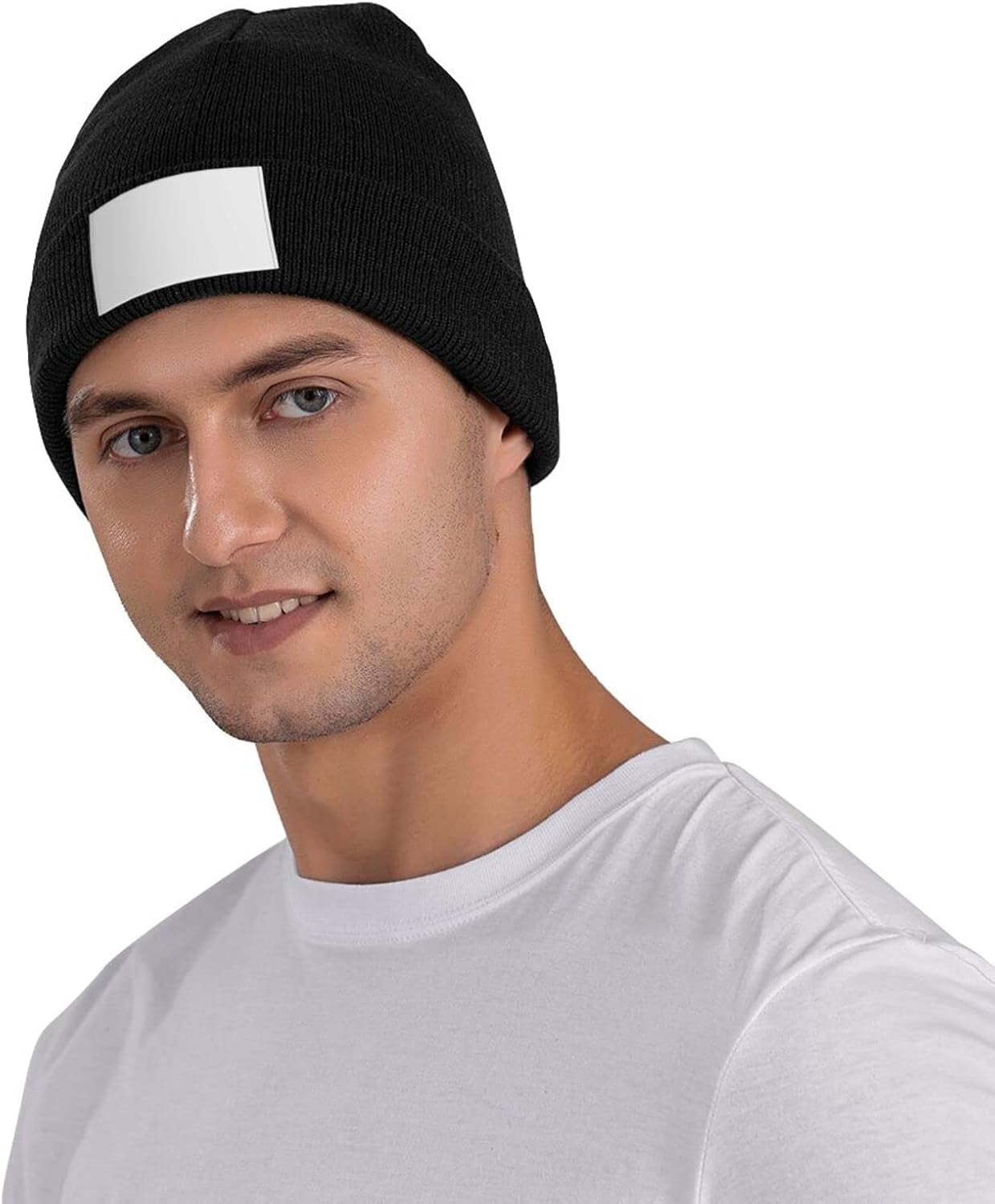 German Shepherd With Heart Bea - Beanie Cuffed Knit のレビューと価格