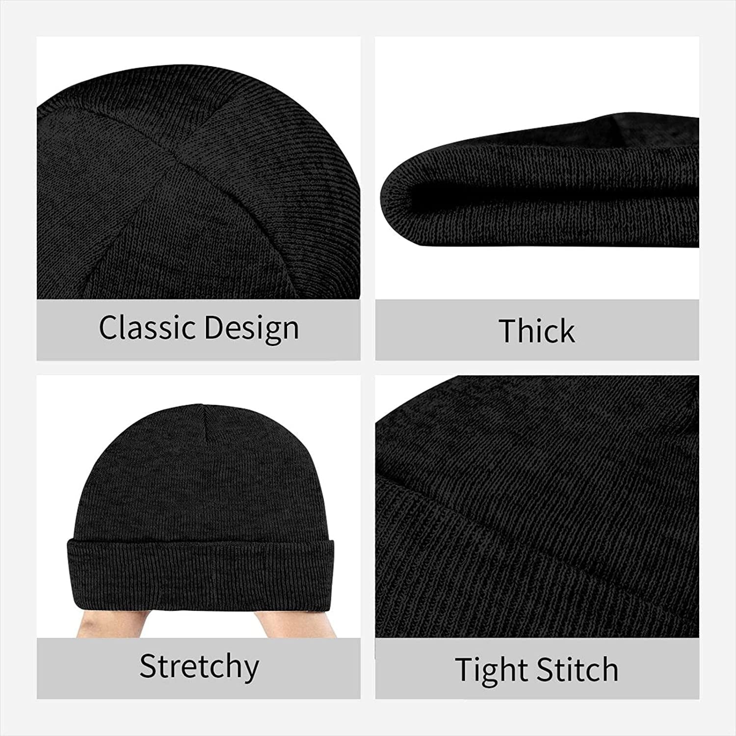 German Shepherd With Heart Bea - Beanie Cuffed Knit のレビューと価格