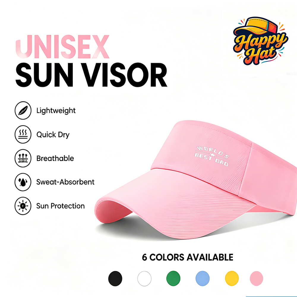 1PC Pink Unisex World's Best D - Golf Cap Dad のレビューと価格