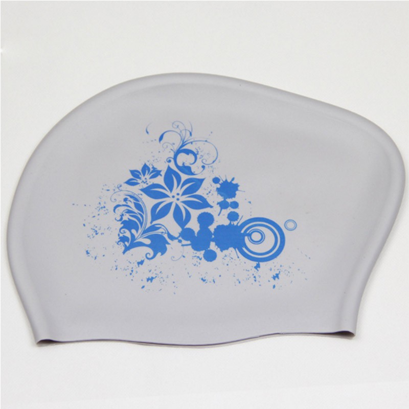 Silicone Swimming Cap for Long - Swim Hat Silicone のレビューと価格