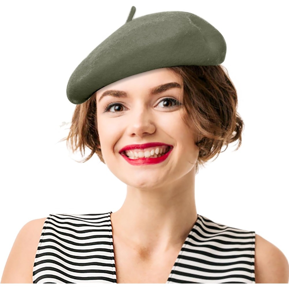 Wool Berets for Women - Classi - Beret French Wool のレビューと価格