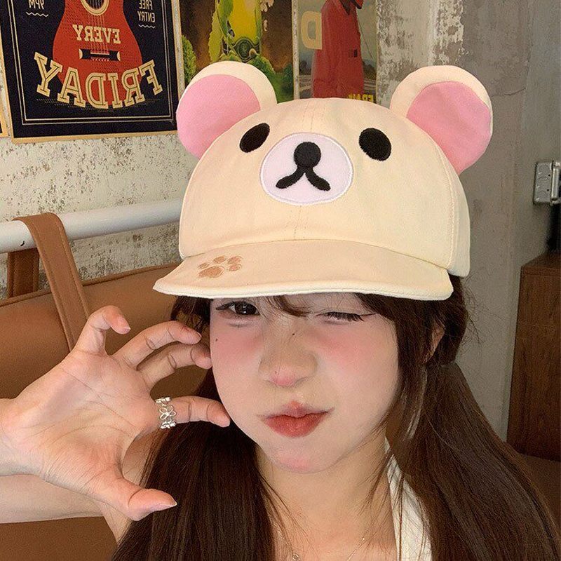 Rilakkuma Bear With Ear Cap Su - Visor Sun Hat のレビューと価格